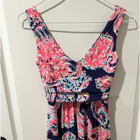 Lilly Pulitzer Sloane Maxi Dress in Paisley Halibut Print - Picture 10 of 10